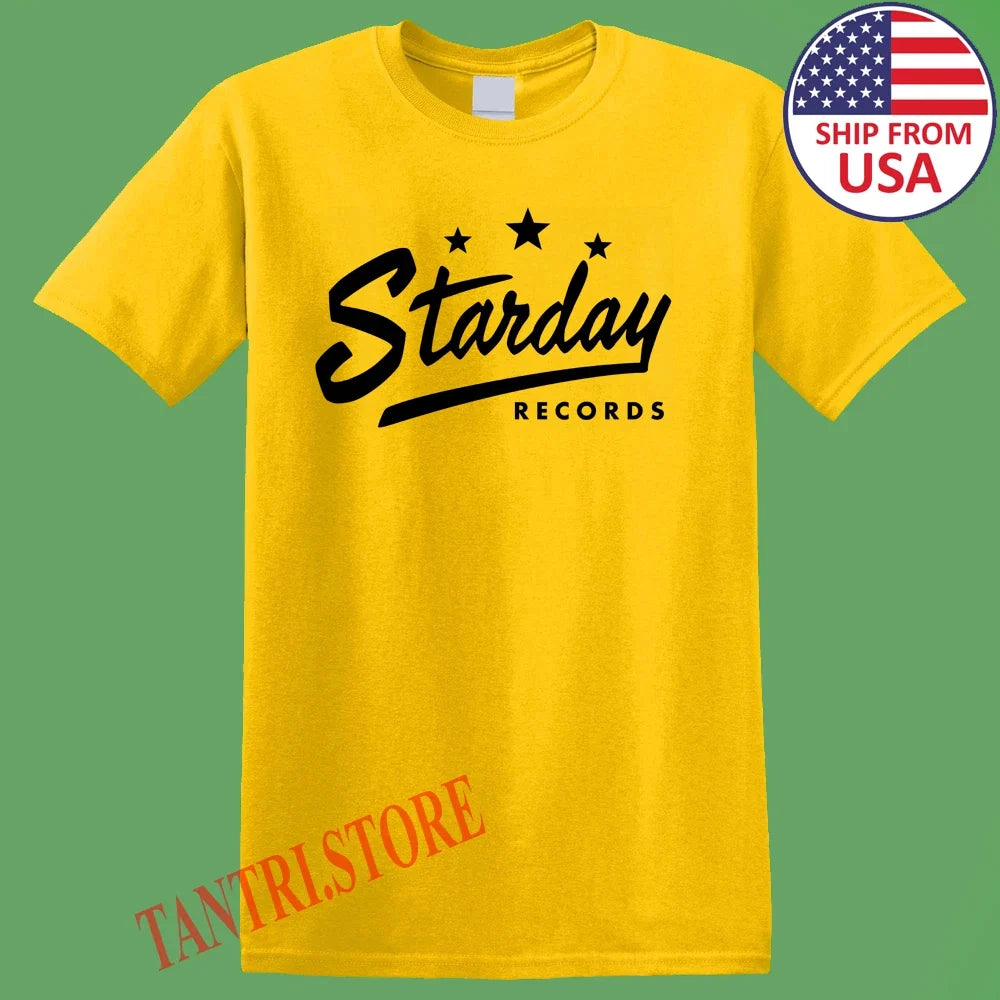 Starday Records Men's Daisy Yellow Size S to 3XL Unisex