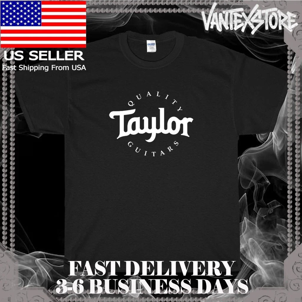 NEW SHIRT TAYLOR GUITARS LOGO MEN'S FUNNY AMERICAN USA SIZE S-5XL Unisex
