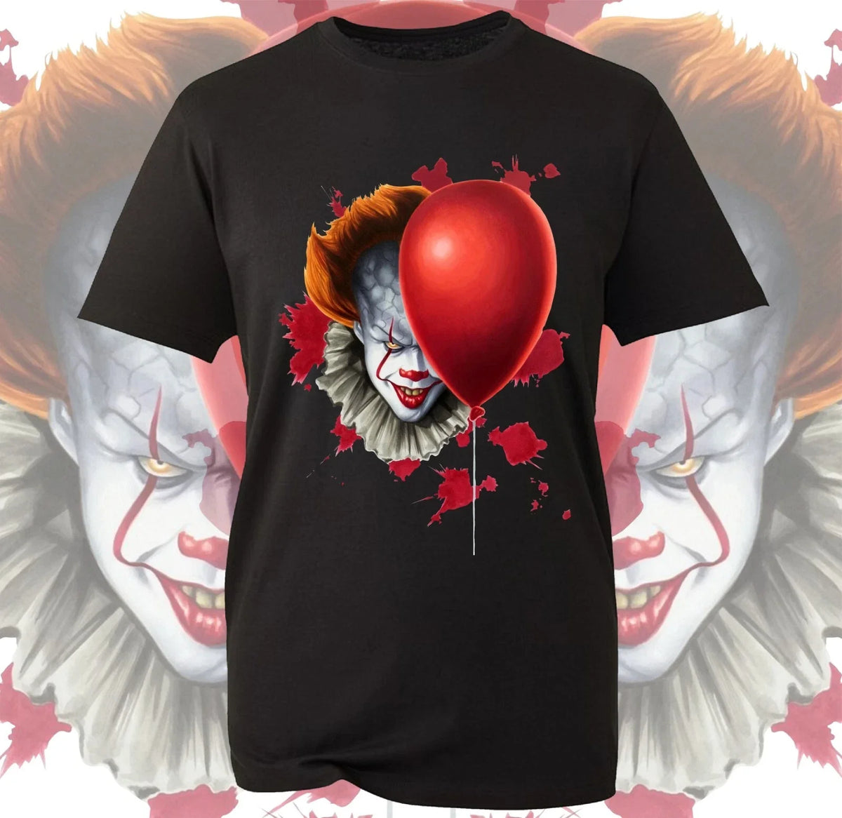 Pennywise . Horror movie tshirt, It Clown graphic tee, Halloween Tshirt Unisex
