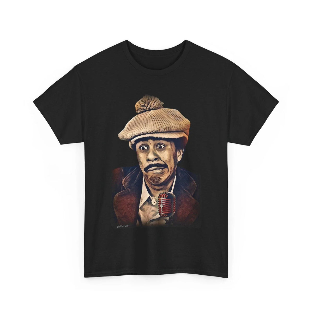 Richard Pryor Art Tee - Comedian Comedy Stand Up Funny Vintage Unisex
