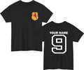 Personalized Scotland - Custom Name Number Soccer Scottish Lion Gift Tee Unisex