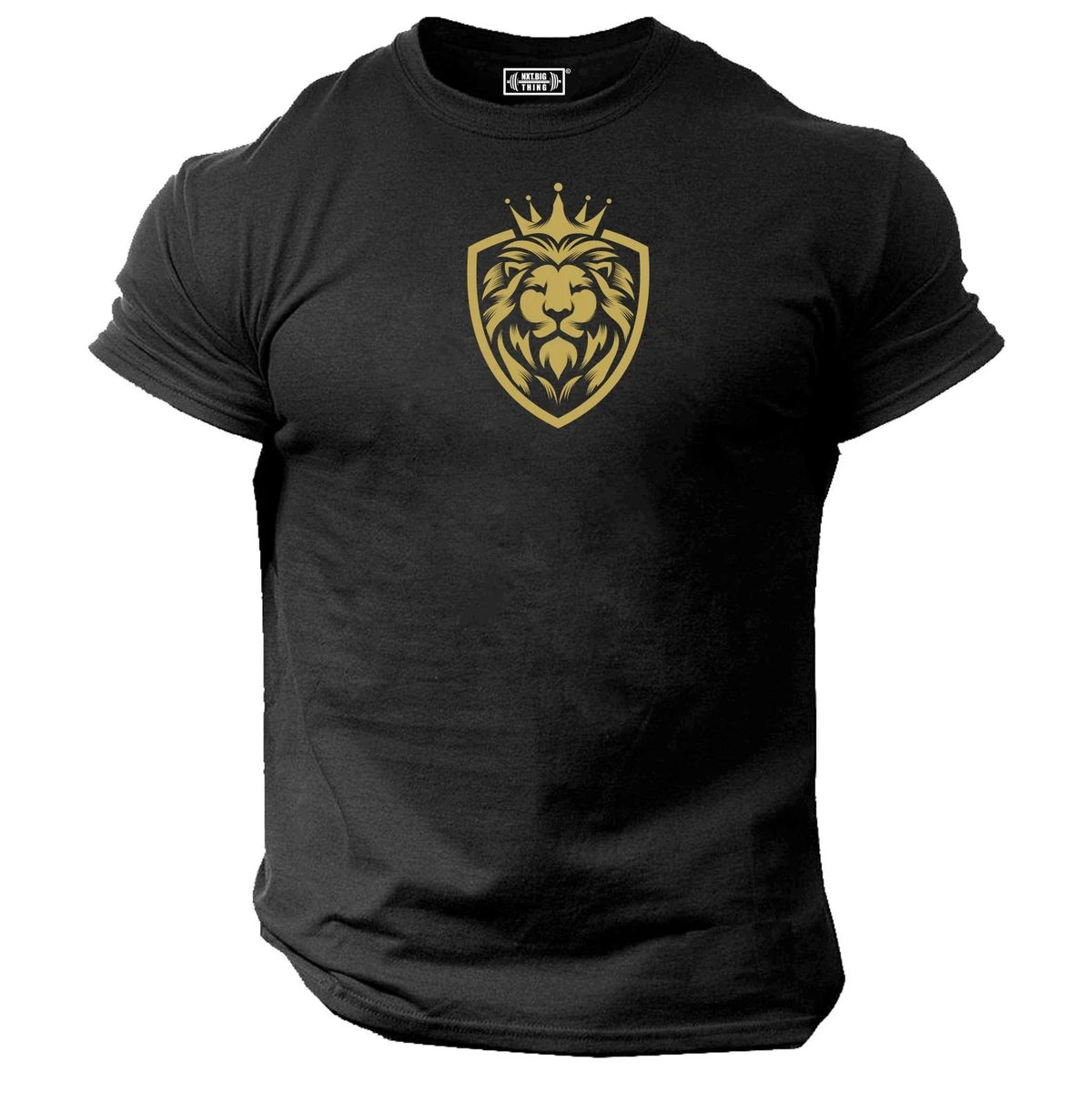 King Lion T Shirt Gym Clothing Bodybuilding Training Workout Boxing Gymwear Top Unisex