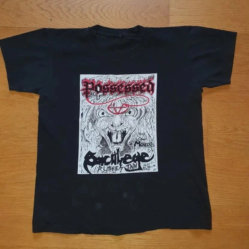 Possessed Sacrilege B.C Ruthie's Inn Flyer Punk Unisex S-5XL Shirt YH338 Unisex