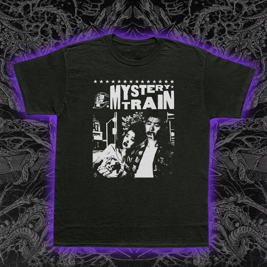 Mystery Train 1989 Cult Indie Film Tee Jim Jarmusch Graphic Shirt Unisex