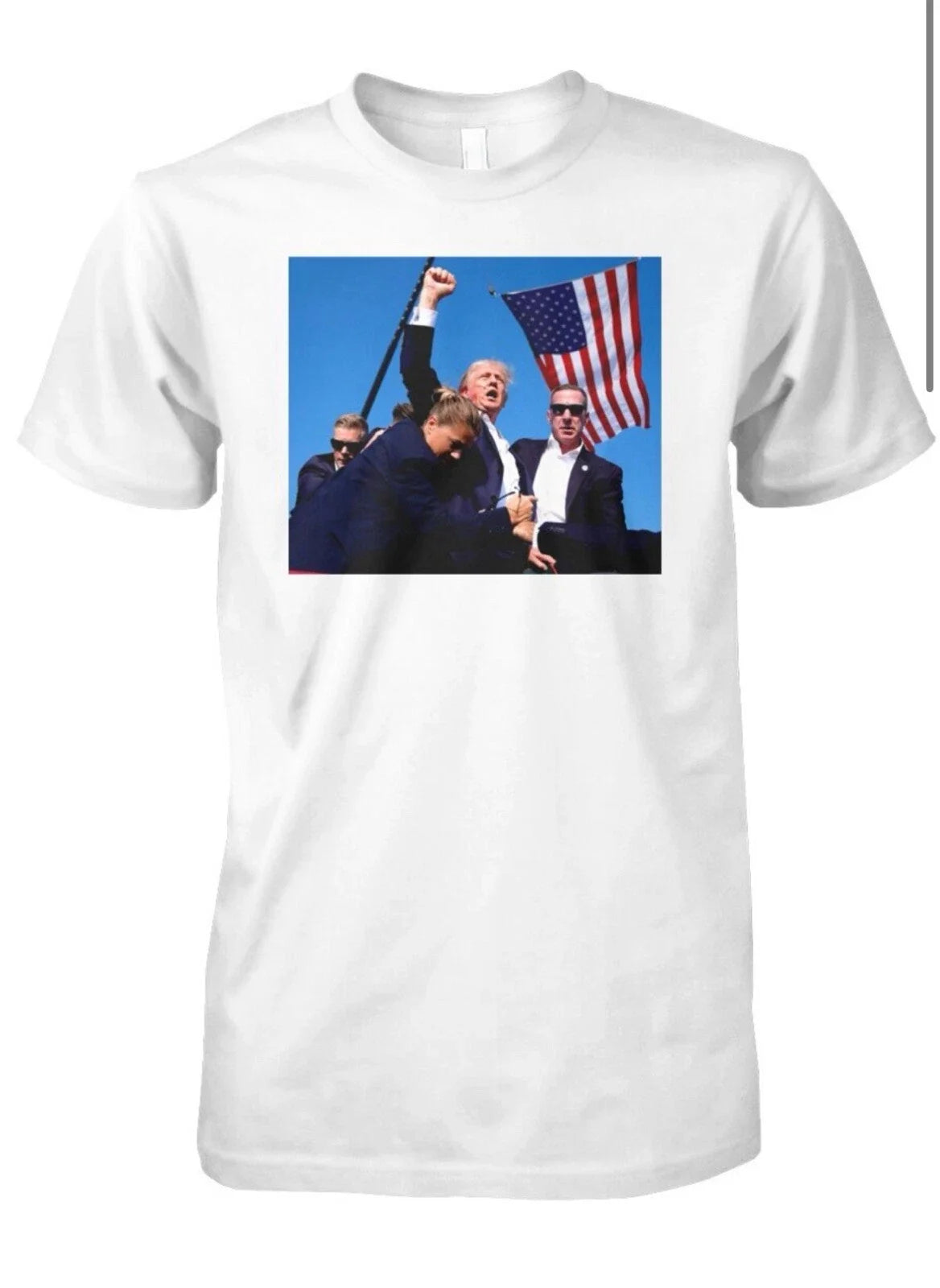 Trump Never Surrender Assassination 47 President 2024 MAGA Victory Large Unisex