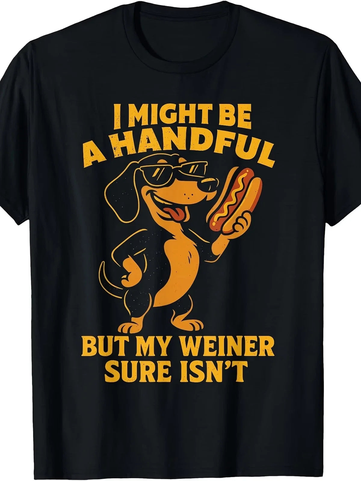 Funny Inappropriate Humor - Crude Cringey Offensive Joke Graphic Tee wit Unisex