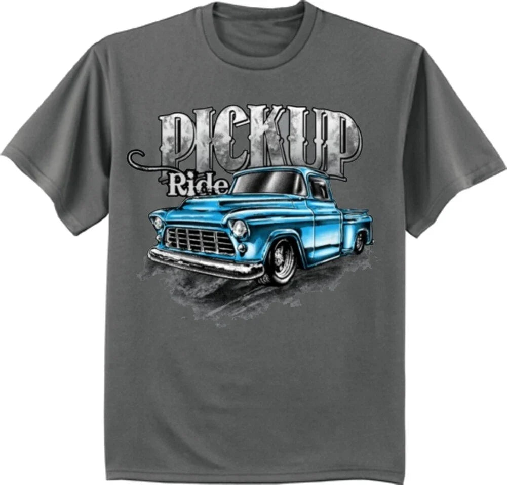 Pickup Truck Classic Car Dad Gifts Mens Graphic Tee Unisex