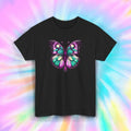 Colorful Butterfly Psychedelic Nature Aesthetic Art Tee S-5XL Unisex