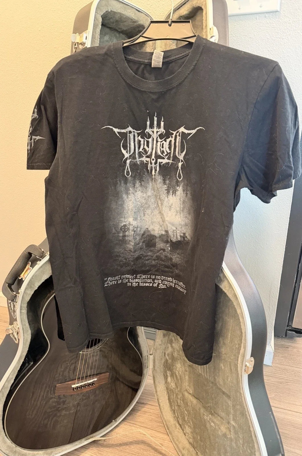Thy Light DSBM Men’s Black Crew Neck Short Sleeve L Unisex