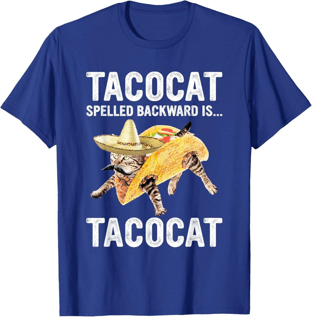 Tacocat Spelled Backward Is... Tacocat For Tacos&Cat Lovers Unisex