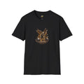 Skeleton Deadlift Gym Weightlifting Fitness Graphic Tee Unisex