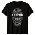 Premium Legend Since 1963 Mens 63rd Birthday Gift Vintage Edition Unisex