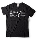 Love T-shirt School Teacher Shirt Best Teacher T-shirt Back to School Tee
