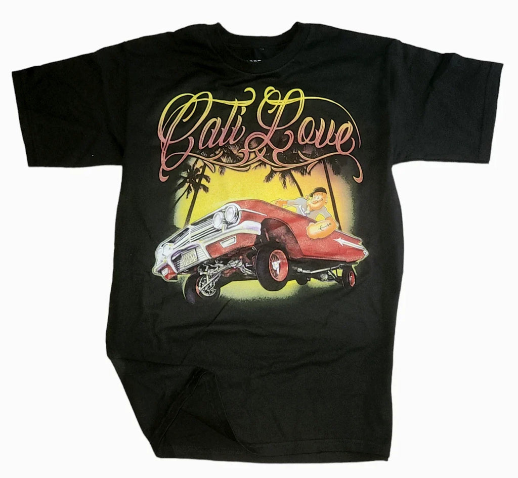 Popeye the Sailor Men's Classic Car Vintage Cartoon -100% Cotton -NEW Unisex