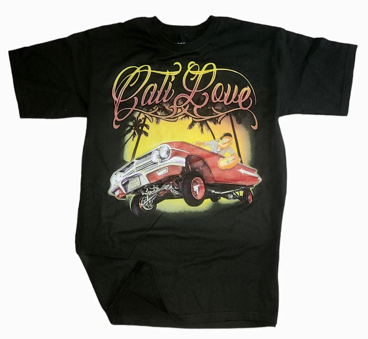 Popeye the Sailor Men's Classic Car Vintage Cartoon -100% Cotton -NEW Unisex