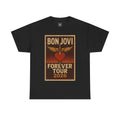 Bon Jovi Forever Tour 2026 Graphic Tee Vintage Band Merch Black Cotton T Unisex