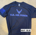 Air Force , military for a air force veteran 2X navy Blue Unisex