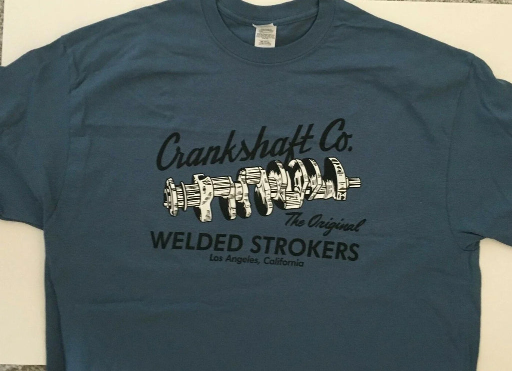 Crankshaft Co. Welded Strokers (M18) MENS 100% COTTON DRAG RACING NHRA Unisex