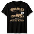 65th Birthday Unisex T Shirt Vintage Old Banger 65 Years Old Gift Retro Tee Unisex