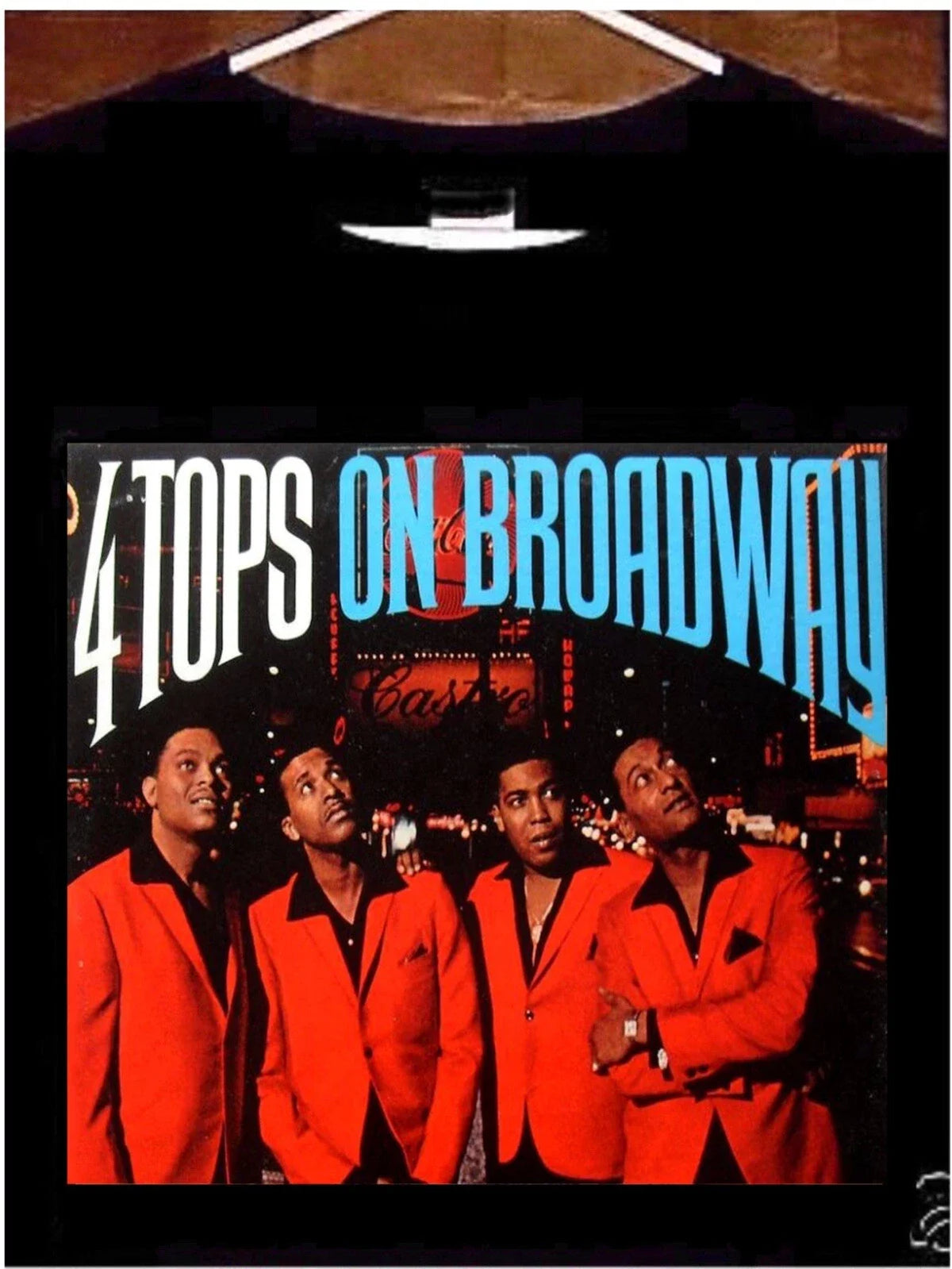 Four Tops On Broadway Tee Shirt *READ DESC* Unisex