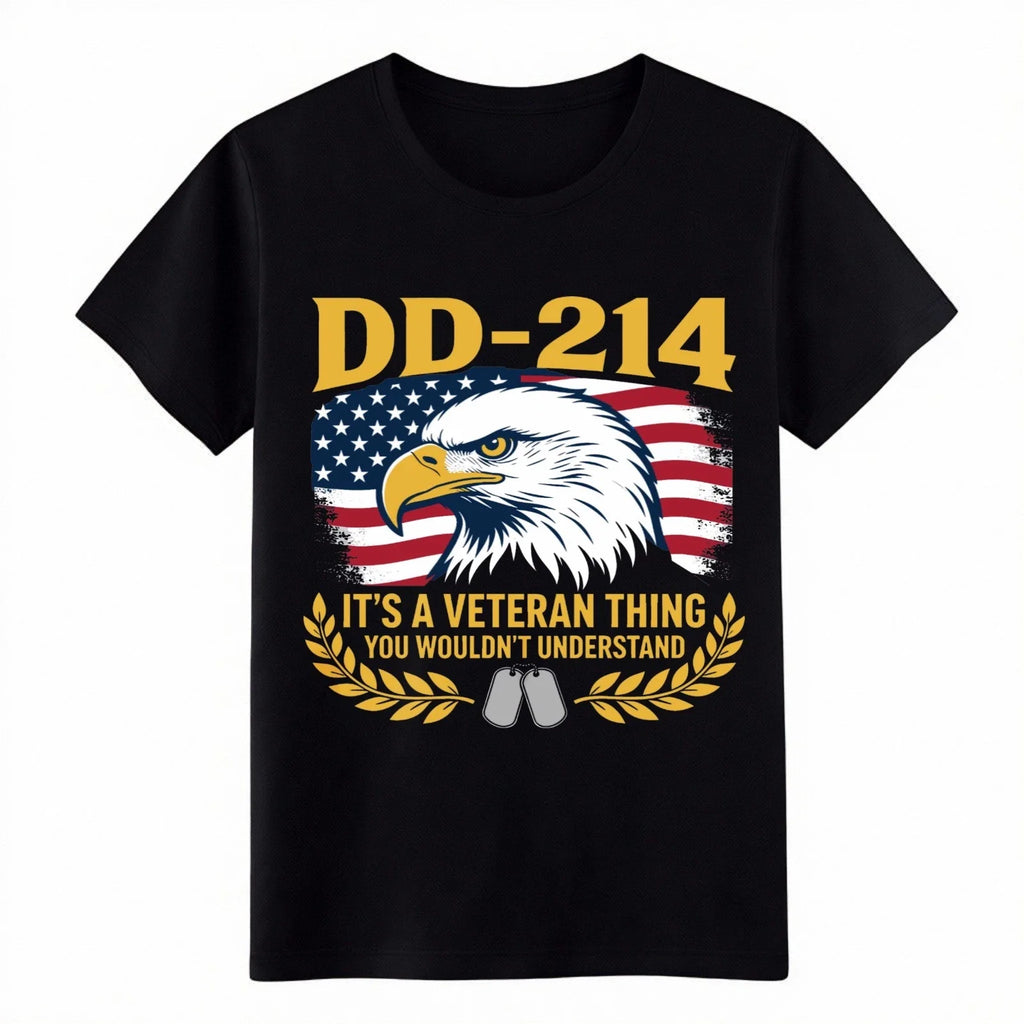 Unisex DD-214 It's A Veteran Thing You Wouldn't Understand Eagle Flag Unisex