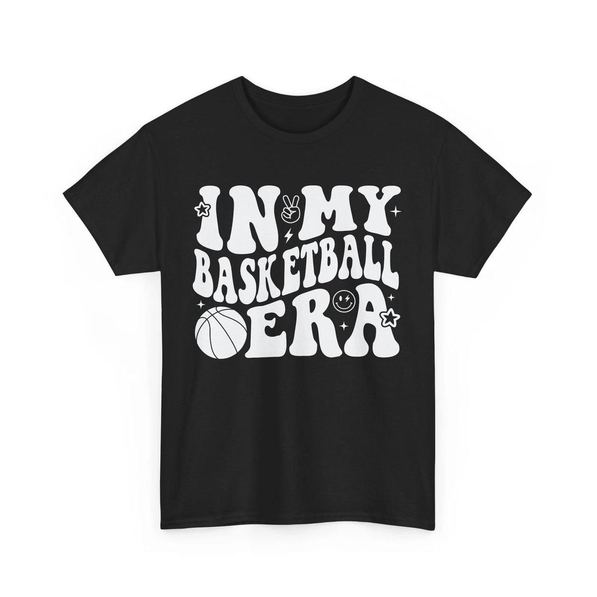 In my Basketball era T-Shirt | Hoops Basketball Graphic Tee | Court Style Shirt