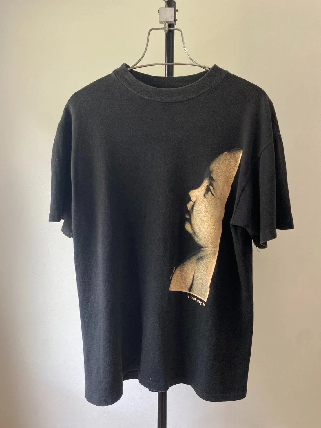 Vintage Larry Labonte Graphic Tee 90s Art Photo Unisex