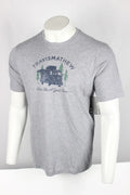 Travis Mathew Men's Coal Walk Shirt VW Here for a Good Time Short Sleeve L Large Unisex