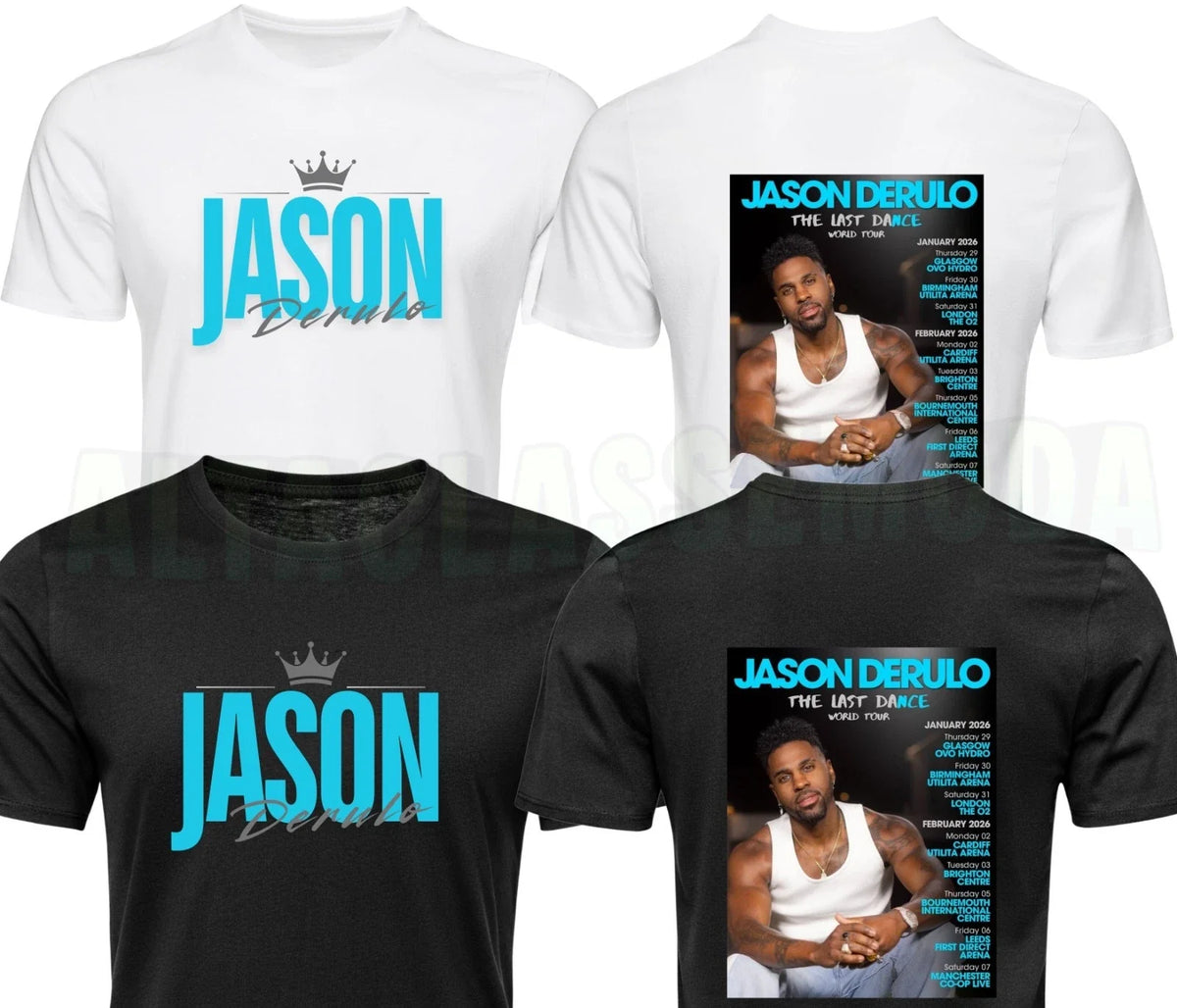 Jason Derulo The Last Dance Inspired 2026 tour Unisex Adult kids tee top Unisex