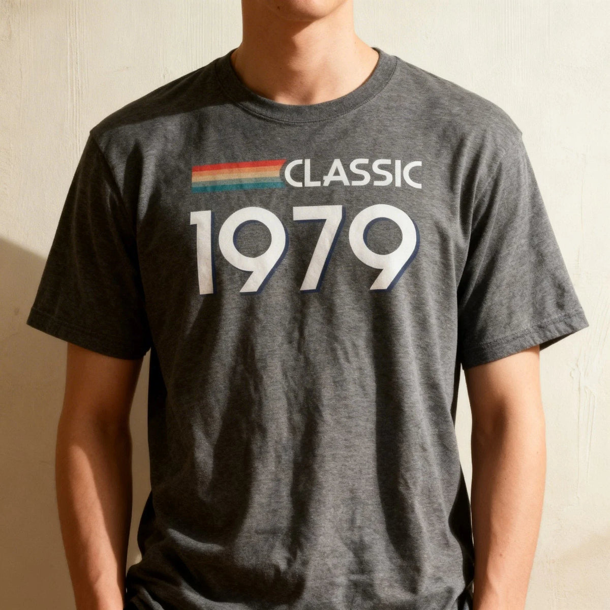 Classic Retro Inspired Graphic Birthday 1979 Vintage Short-Sleeve Unisex Unisex