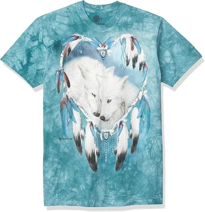 The Mountain Men's Wolf Heart Dreamcatcher Unisex