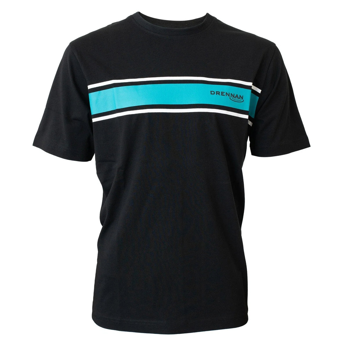Drennan Aqua Stripe T Shirt - All Sizes **New for 2026** Unisex