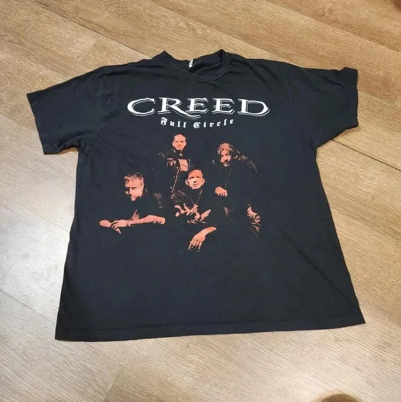 Retro Creed Metal Shirt, Creed Band Tshirt, Creed Band Fan Shirt, Creed Tour Shi Unisex