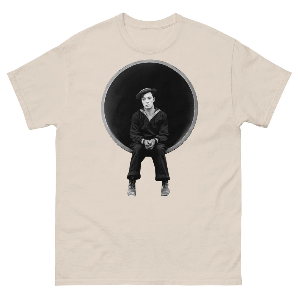 Buster Keaton T Shirt | Silent Movie Star Tee | Vintage Comedy Legend Shirt Unisex