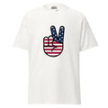 Unisex classic tee - Peace Fingers - Various Colors Unisex