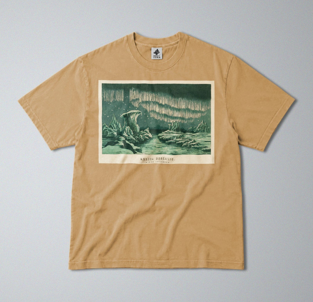 100% Cotton Tee - Regular Fit - Unisex - Aurora Borealis - Northern Lights Unisex