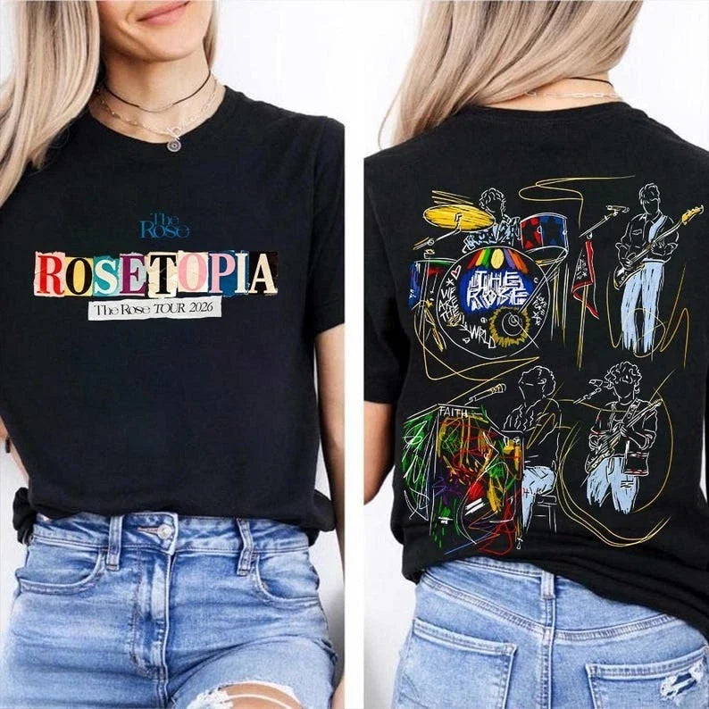 The Rose Rosetopia Tour 2026 Shirt, The Rose Shirt, ROSE Album Tee, The Rose Unisex