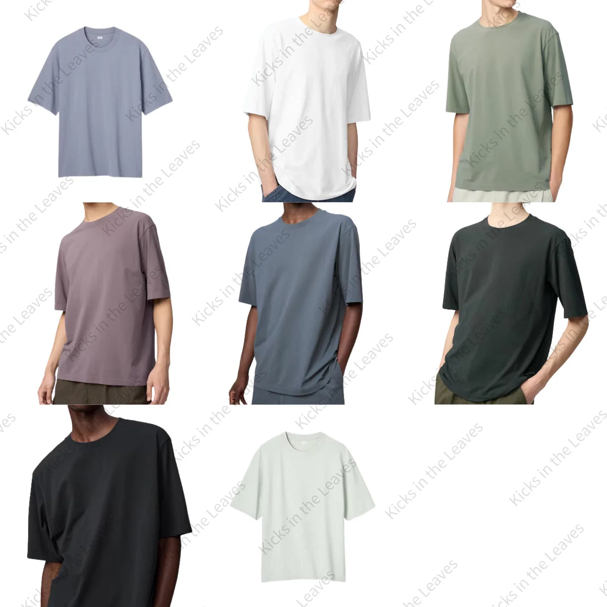 UNIQL U Dry EX Crew Neck MEN XS-4XL Japanese Size 482779 from Japan NWT Unisex