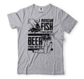 Fishing Shirt Funny Drinking Fishing Tee Drinking Beer Shirt Fathers Day Shirt