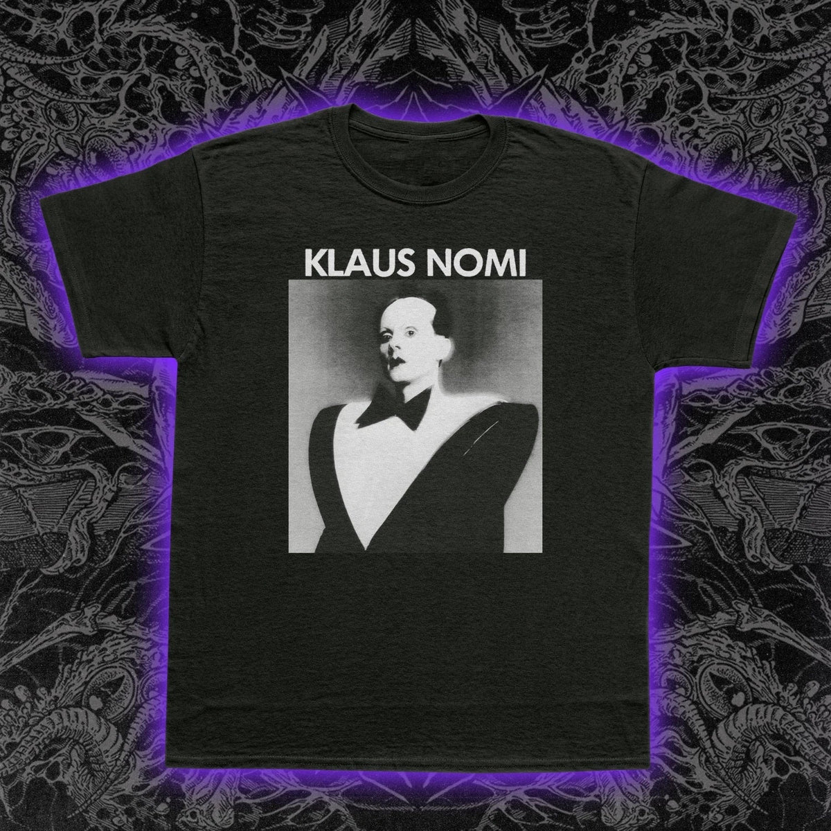 Klaus Nomi New Wave Opera Music Total Eclipse David Bowie Tee S-5XL Unisex