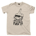 FUK It T Shirt Not Today Call In Sick From Work Flip The Bird Off Emoji Cool Tee Unisex