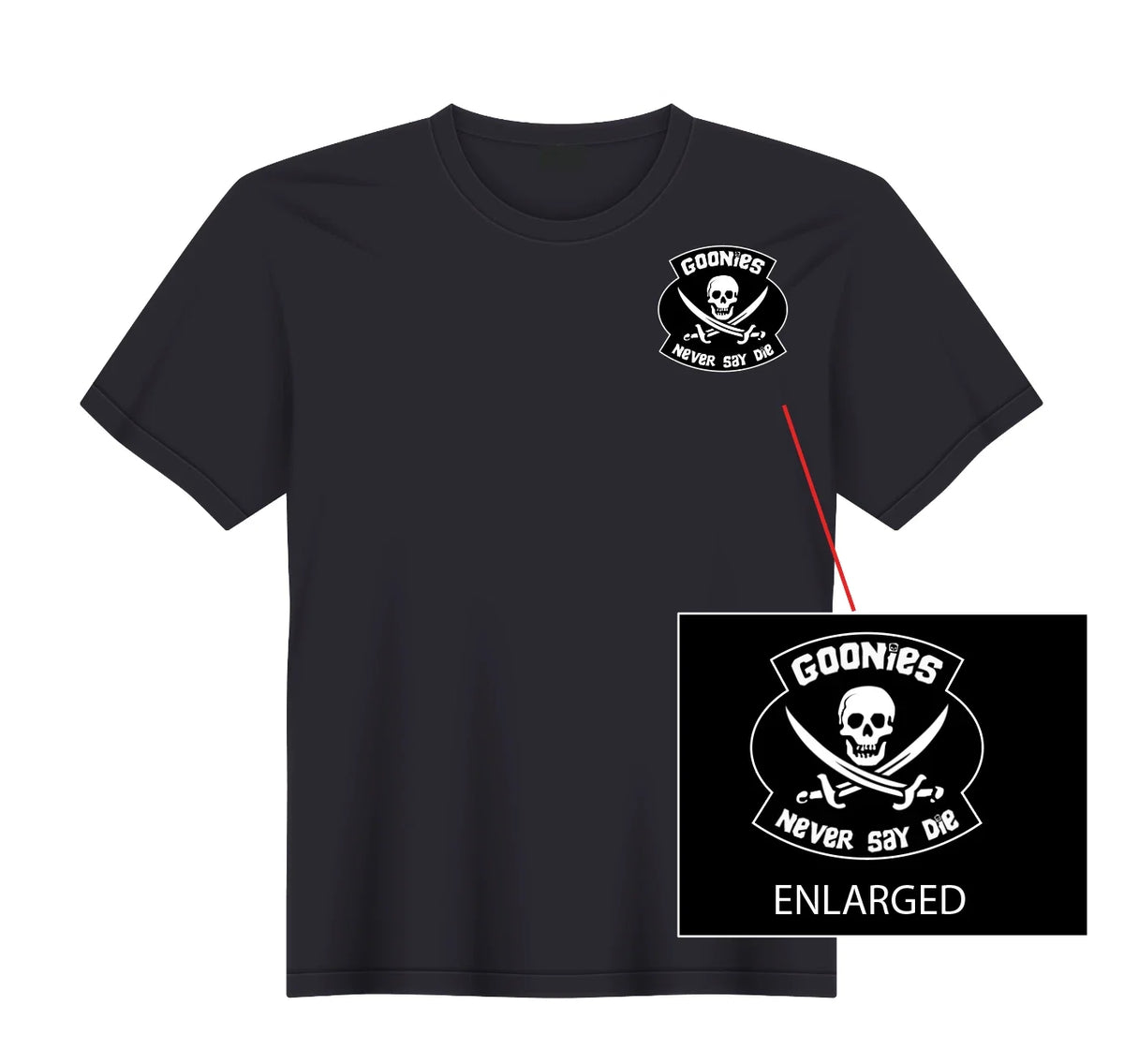 The Goonies Never Say Die NEW S, M, L, XL Unisex