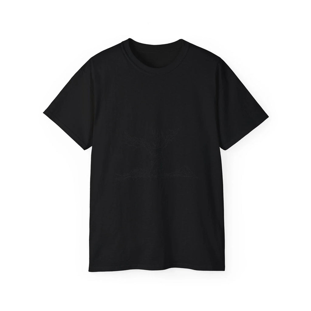 Plant Tree Nature Line Art Deluge Skull | Custom Graphic Unisex