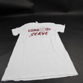 Gildan Short Sleeve Shirt Men's White Used S Unisex