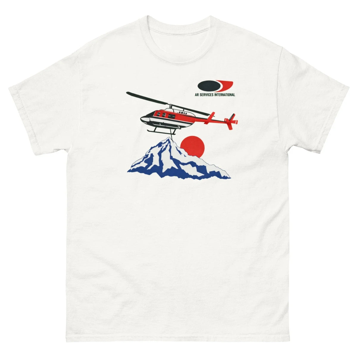 Napoleon Dynamite Helicopter Shirt Air Service International Napoleon Dynamite Unisex