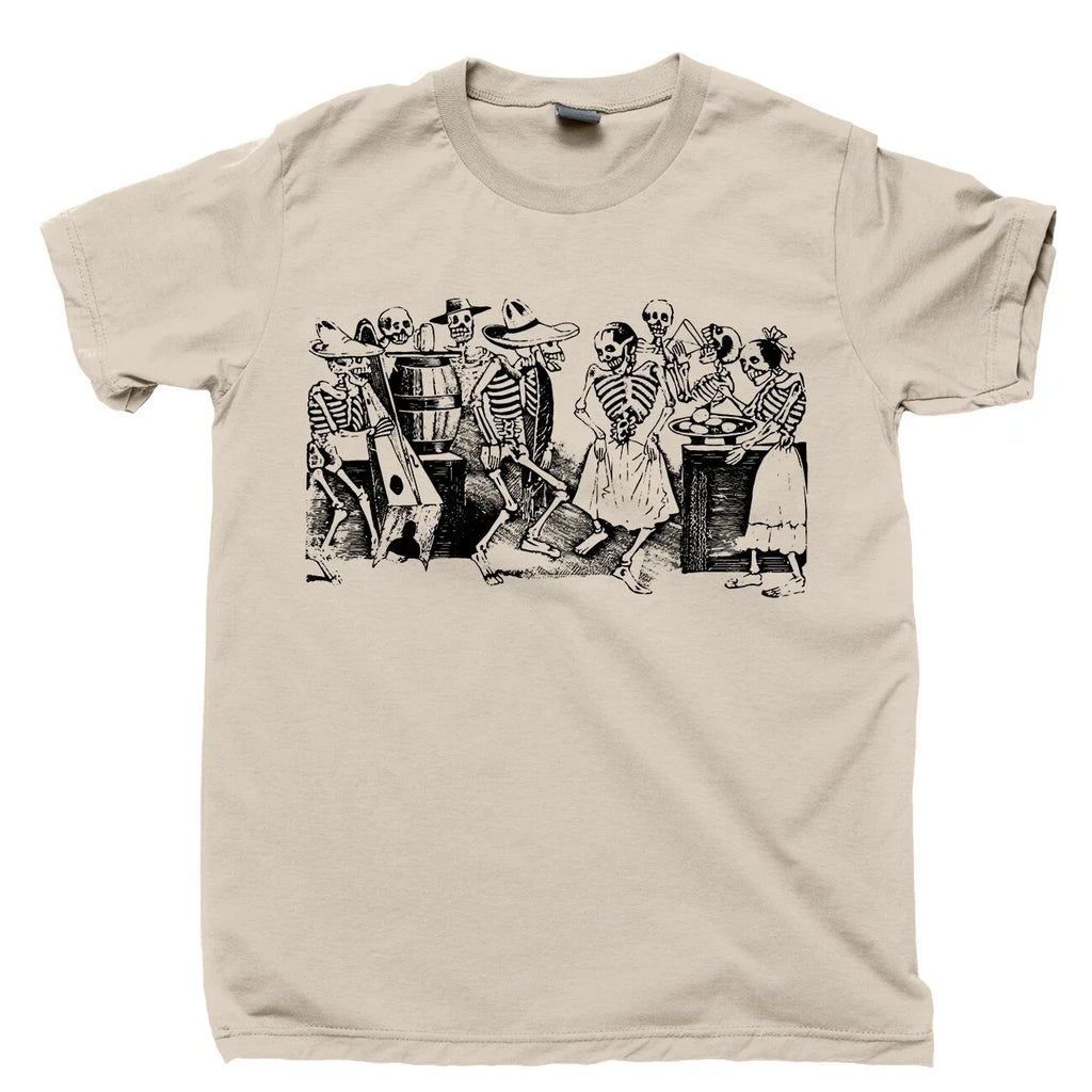 Jose Guadalupe Posada T Shirt Day Of Dead Hispanic Mexico Artist Mariachi Tee Unisex