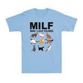 Cats MILF Man I Love Felines Funny Cat Kittens Lovers Gift Novelty Unisex