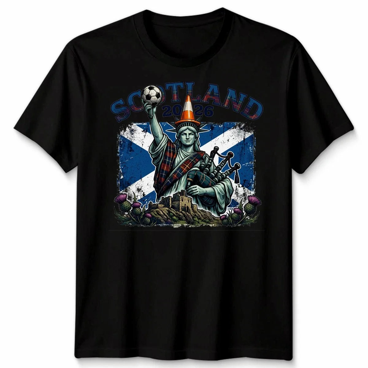 Scotland Game Day Football Unisex T Shirt Soccer Fan Gift 2026 Unisex