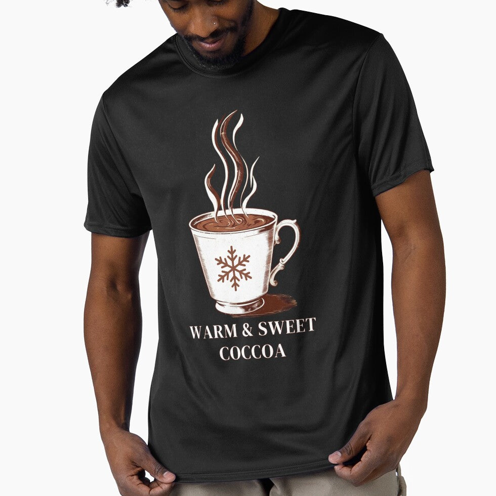 Warm & Sweet Cocoa – Vintage Winter Mug Design by UniversalFlair