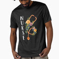 Floral Stethoscope - Funny Nursing Tshirt by SunsetGloww